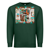 Sports Green love camp Premium Sweatshirt - JahusDesignShop
