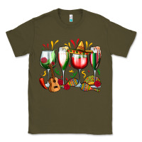 Army Green mexico wine glasses Classic Tee - Zillion Design Studio