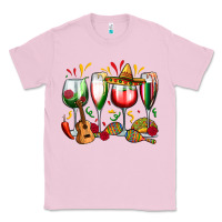 Bubblegum Pink mexico wine glasses Classic Tee - Zillion Design Studio