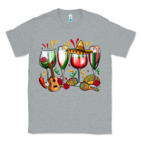 Heather Grey mexico wine glasses Classic Tee - Zillion Design Studio