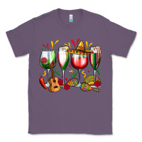 Lavender mexico wine glasses Classic Tee - Zillion Design Studio
