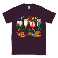 Plum mexico wine glasses Classic Tee - Zillion Design Studio