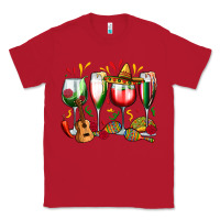 Red mexico wine glasses Classic Tee - Zillion Design Studio
