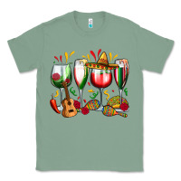 Sage mexico wine glasses Classic Tee - Zillion Design Studio