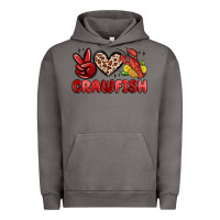 Pigment Tornado peace love crawfish Urban Hoodie - MaliasSmallBusiness
