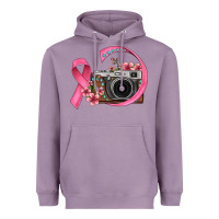 Lavender floral cancer ribbon vintage camera Heavyweight Hoodie - FaDigitalArtStudio