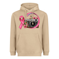 Mushroom floral cancer ribbon vintage camera Heavyweight Hoodie - FaDigitalArtStudio