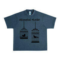 Midnight Navy Attempted Murder Urban Heavy Tee - Bettercallsaul