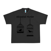 Pigment Black Attempted Murder Urban Heavy Tee - Bettercallsaul
