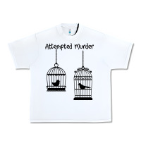 White Attempted Murder Urban Heavy Tee - Bettercallsaul