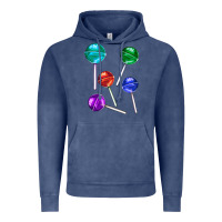 Vintage Denim lollipops Vintage Hoodie - AdoDesignShop