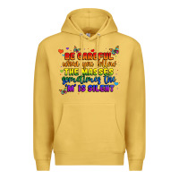 Antique Gold be careful when you follow the masses sometimes th Premium Hoodie - MaliasSmallBusiness