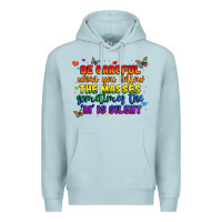 Blue Mist be careful when you follow the masses sometimes th Premium Hoodie - MaliasSmallBusiness