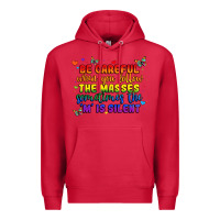 Cardinal be careful when you follow the masses sometimes th Premium Hoodie - MaliasSmallBusiness