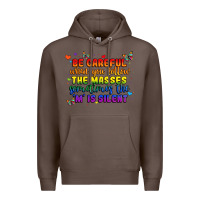 Coffee be careful when you follow the masses sometimes th Premium Hoodie - MaliasSmallBusiness