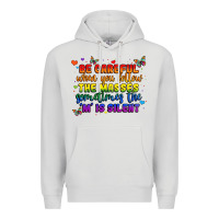 Dove Grey be careful when you follow the masses sometimes th Premium Hoodie - MaliasSmallBusiness