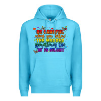 Ocean Blue be careful when you follow the masses sometimes th Premium Hoodie - MaliasSmallBusiness