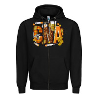 Black fall cna Zipper Hoodie - texasbilliewilder