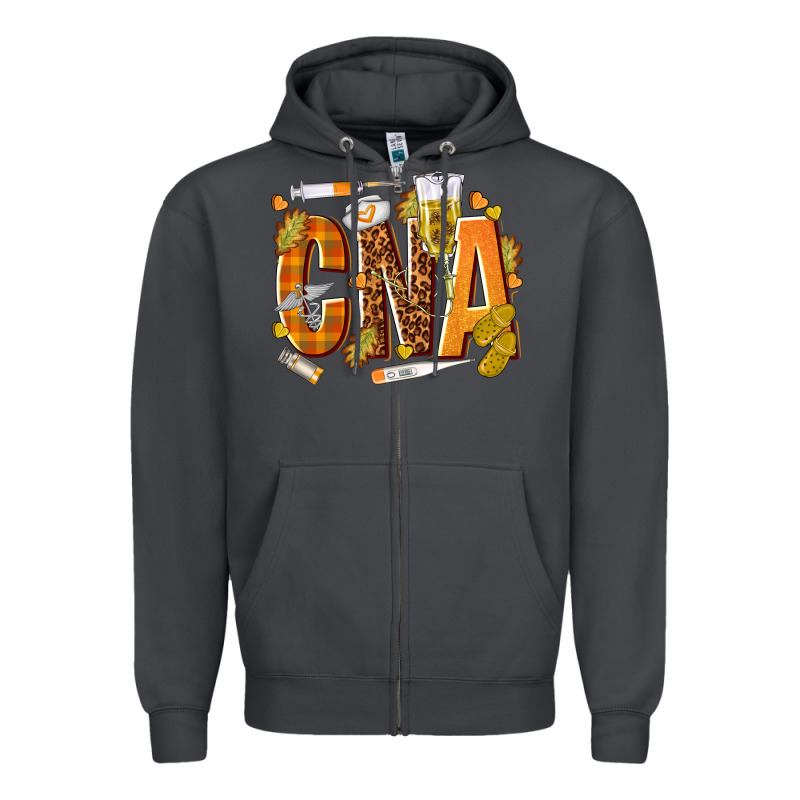 Fall Cna Zipper Hoodie by texasbilliewilder | Teevron