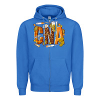 True Royal fall cna Zipper Hoodie - texasbilliewilder