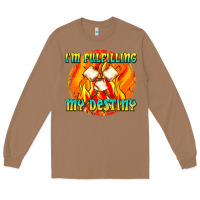 Toasted Coconut i m fulfilling my destiny Long Sleeve Tee - texasbilliewilder