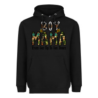 Black Boy Mama From Son Up To Son Down Heavyweight Hoodie - CowhideDigitalArt