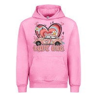 Fuchsia Pink love bug Urban Hoodie - MaliasSmallBusiness