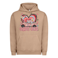Pigment Burro love bug Urban Hoodie - MaliasSmallBusiness