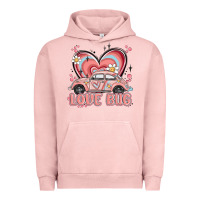 Pigment Salmon love bug Urban Hoodie - MaliasSmallBusiness