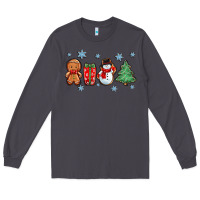 Smoke christmas gingerbread cookies Long Sleeve Tee - Zillion Design Studio