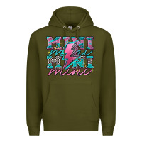 Army Green racing mini Premium Hoodie - AdoDesignShop