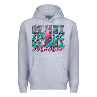 Heather Grey racing mini Premium Hoodie - AdoDesignShop