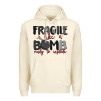 Sandshell fragile like a bomb ready to explode Premium Hoodie - MaliasSmallBusiness