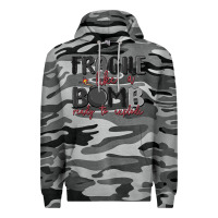 Slate Camo fragile like a bomb ready to explode Premium Hoodie - MaliasSmallBusiness