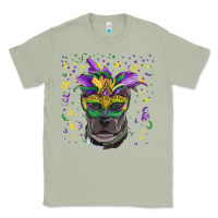 Matcha mardi gras  mask pitbull Classic Tee - RanaPortraitStore