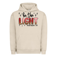 Pigment French Oak be the light Urban Hoodie - MaliasSmallBusiness