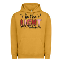 Pigment Peanut Butter be the light Urban Hoodie - MaliasSmallBusiness