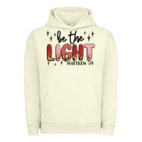 Pigment Pistachio be the light Urban Hoodie - MaliasSmallBusiness