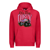 Cardinal let's play dirty Premium Hoodie - MaliasSmallBusiness