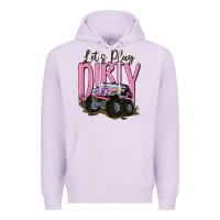 Lilac let's play dirty Premium Hoodie - MaliasSmallBusiness