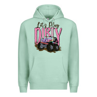 Seafoam let's play dirty Premium Hoodie - MaliasSmallBusiness