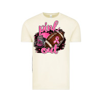 Vintage Arctic Pink Out Football Vintage Tee - BarkalooDesign