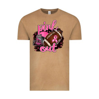 Vintage Camel Pink Out Football Vintage Tee - BarkalooDesign