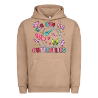 Pigment Burro you give me butterflies Urban Hoodie - MaliasSmallBusiness