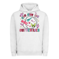 Pigment Lunar Rock you give me butterflies Urban Hoodie - MaliasSmallBusiness