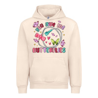 Sandshell you give me butterflies Urban Hoodie - MaliasSmallBusiness