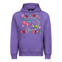 Tulip you give me butterflies Urban Hoodie - MaliasSmallBusiness