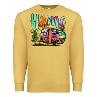 Antique Gold home camp Premium Sweatshirt - JahusDesignShop