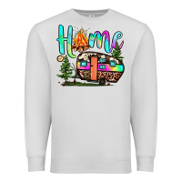 Dove Grey home camp Premium Sweatshirt - JahusDesignShop