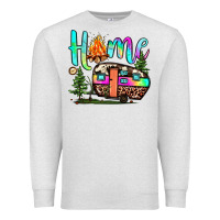 Oatmeal Heather home camp Premium Sweatshirt - JahusDesignShop